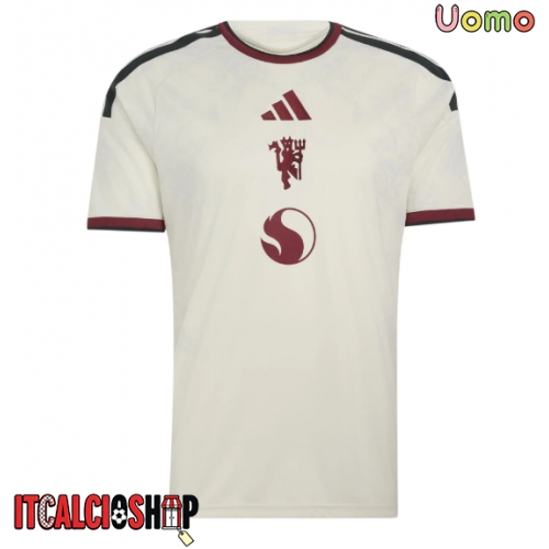 Manchester United Matheus Cunha #10 Terza Maglia 2026-27 Manica Corta